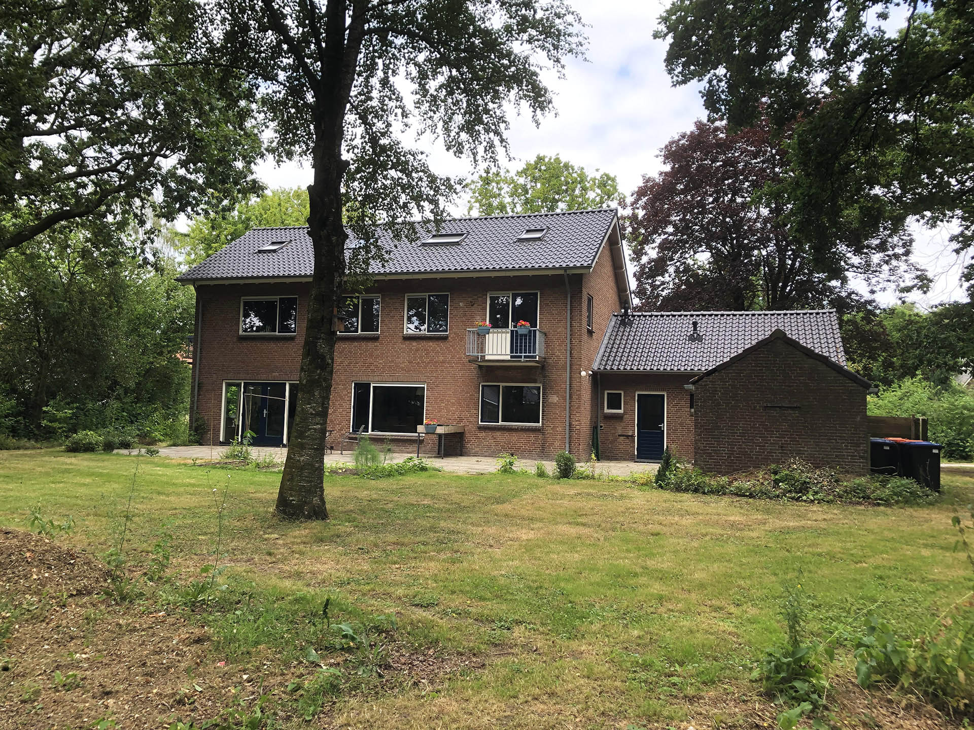 Stichting Met Elkaar De Glind achtertuin
